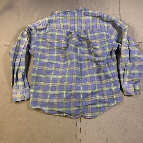 lands end plaid long sleeve - Picture 4 of 4